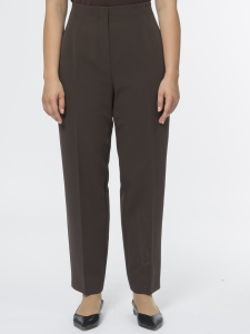 Зауженные укороченные брюки