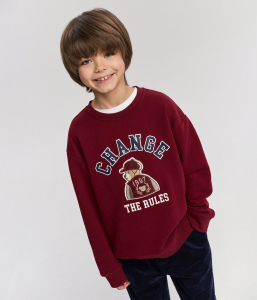 BOYS Sweatshirt/Толстовка детская/AW25TKB020