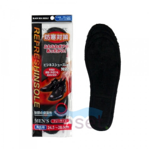 Fudo Kagaku Мужские зимние стельки из искусственного меха, 24,5-28 см.