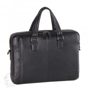 Портфель мужской кожаный 22-1167-1H black Heanbag