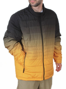8341L GREEN/YELLOW Куртка мужская демисезонная (100 гр. синтепон)