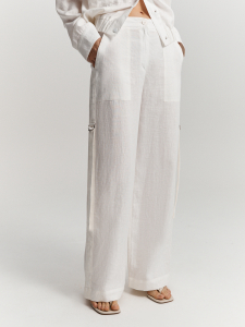 Брюки изо льна