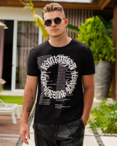 Футболка мужская из хлопка FM007