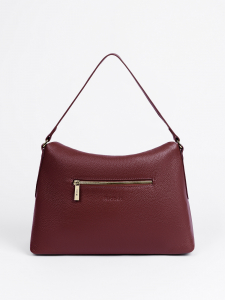 Женская кожаная сумка Richet 3282LG 839 Бордовый