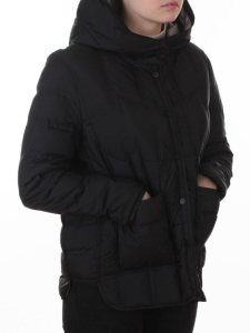 8813 BLACK Куртка пуховая облегченная женская (утиный пух)