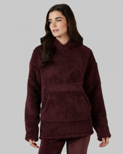 WOMEN'S SOFT SHERPA PULLOVER HOODIE