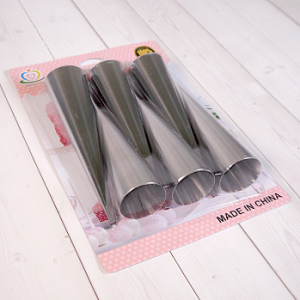 Конусы для выпечки трубочек 12 см, набор 6 шт.