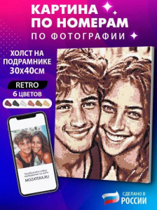 Картина по номерам по фото 
