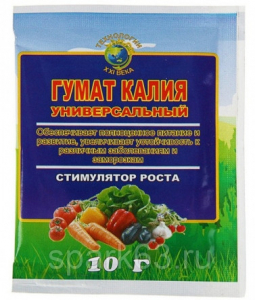 ГУМАТ Калия 10г       НОВАГРО