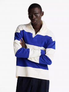 Bold Stripe Rugby Shirt