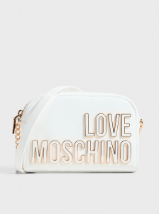 Женская сумка через плечо кросс-боди LOVE MOSCHINO ENAMELED LOGO PATENT