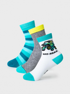 Носки для мальчика, 3 пары в комплекте