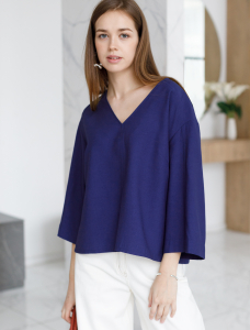 Свободная блузка из плотного лиоцелла