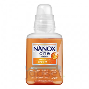 Lion Top Nanox One Standart Жидкое средство для стирки усиленное отстирывающее действие и сохранение цвета, суперконцентрат, 380 гр