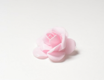 Искусственные цветы, Голова розы латексная крупная для ветки, венка