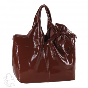 Сумка женская кожаная 98184 brown Velina Fabbiano-Safenta в Новосибирске