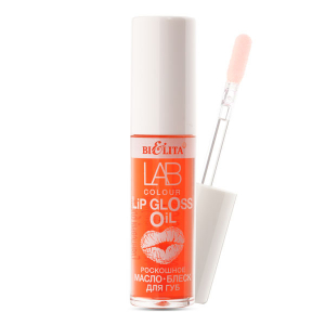 Блеск-масло для губ Lab colour Белита оранжевый 02 Red Peach питание