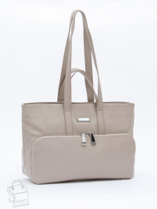 Сумка женская кожаная 1015C apricot Polina&Eiterou