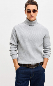 Водолазка P521-1557 grey