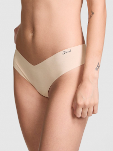 No-Show High-Leg Thong Panty