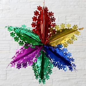 Шар фольгированный «Маленькие снежинки» 52?52 см