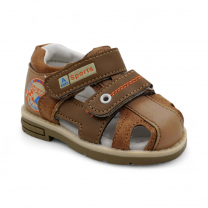 Сандалии 026С коричневые