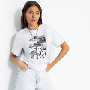 Футболка из хлопка, Упражнение на стиль