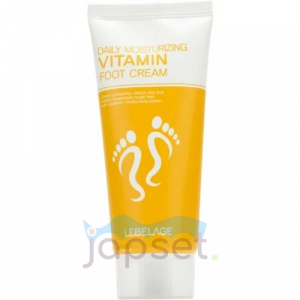 Lebelage Увлажняющий крем для ног с витаминами, 100 мл