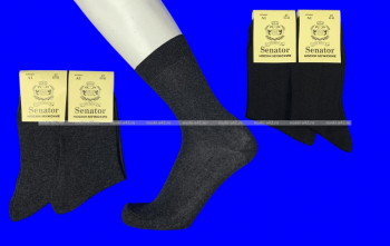 Сенатор носки мужские А-15 (А-1) серые