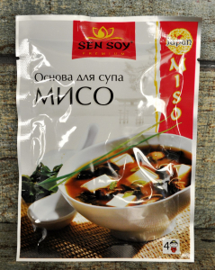 СЭН-СОЙ Основа для супа Мисо, 80г