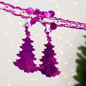 Растяжка «Ёлочка со звездой», 200 см