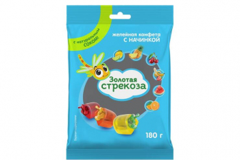 Конфеты желейные «Золотая стрекоза», 180 г
