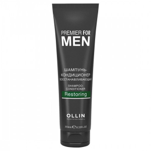Ollin Шампунь-кондиционер для волос мужской восстанавливающий / Premier For Men, 250 мл