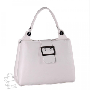 Сумка женская кожаная 1682-1Y white  Polina&Eiterou