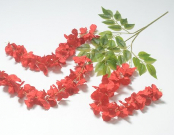 Искусственные цветы, Ветка кустовая глициния 3-я (1010237)