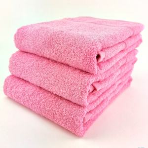 Полотенце махровое Светло-розовое