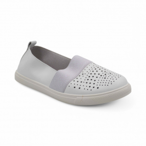 Женские мокасины Z110-3 белые