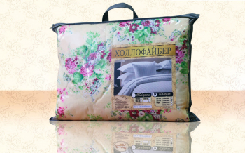 Одеяло из холлофайбера, облегчённое (цвета в ассортименте)