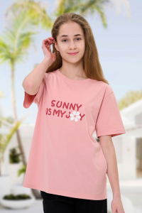 футболка для девочки Д 0116-27 -50%