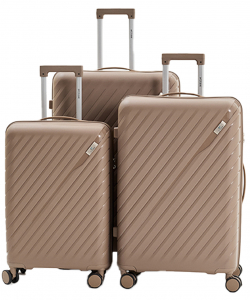 Комплект из 3-х чемоданов «Lcase»