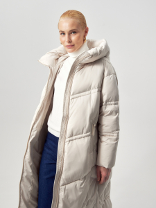 Непромокаемый пуховик с мембраной и утеплителем 90% пух и 10% перо