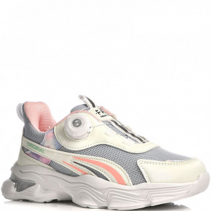 T-10468-W сер Кроссовки для девочек (33-38)/8