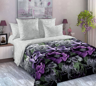 Пододеяльник Тишина ночи (основа) перкаль