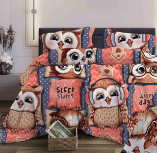 Простыня Совиный домик бязь