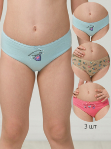 GULB3294/1(3) трусы для девочек (3 шт в кор.)