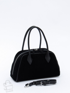 Сумка женская кожаная 88018NN black  Natale Navetta