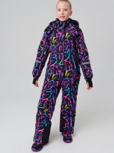 Комбинезон зимний для девочки