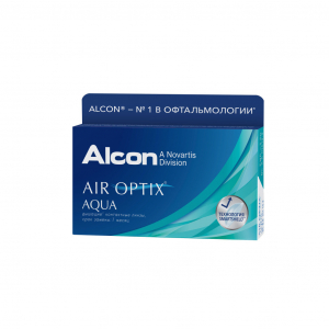 Alcon линзы	AIR OPTIX AQUA (3 блистера)