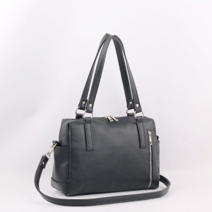 Сумка 1105 гладкий черный ХИТ продаж