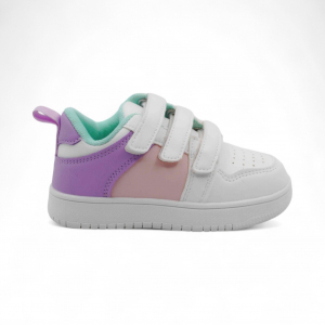 Кроссовки В83-16 бело зеленые